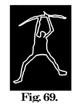 Fig. 69. Immagine di guerriero. Fontanalba. Misura circa m. 0,075 (Bicknell).